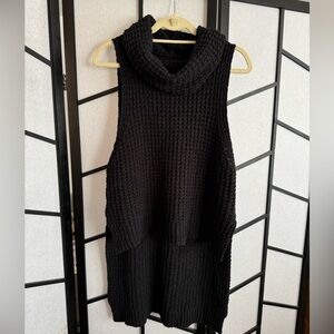 Free People Skyscraper Sleeveless Chunky Sweater